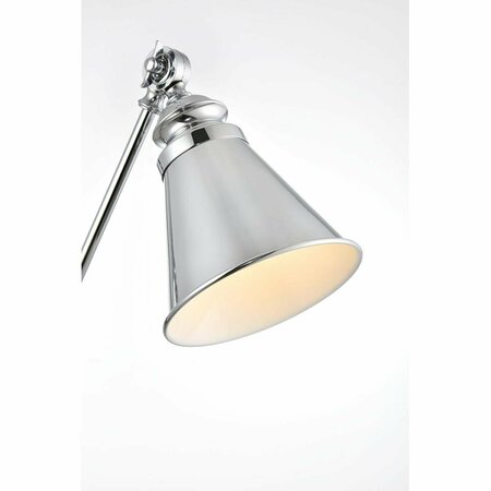 CLING 110 V E26 1 Light Vanity Wall Lamp, Chrome CL2946150